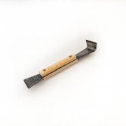 Стамеска калёная чёрная сталь, ручка деревянная 200 мм